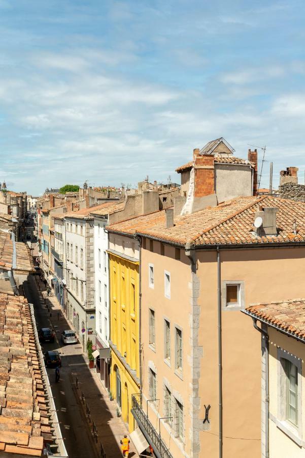 Les Cles De Laure - Wine Loft, Terrasse Et Vue Extraordinaire Sur La Cite Medievale Carcassonne Exterior photo